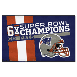 New England Patriots Ulti-Mat Rug - 5ft. x 8ft.