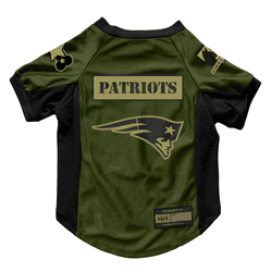 New England Patriots Valor Pet Stretch Jersey - XL