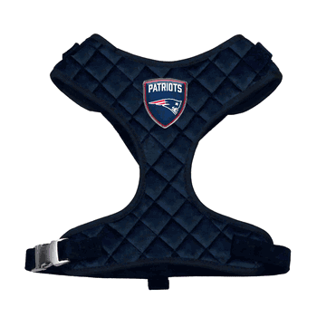 New England Patriots Velvet Pet Harness - XS