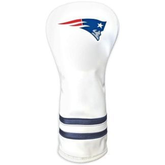 New England Patriots Vintage Fairway Headcover (White)