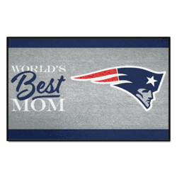 New England Patriots World's Best Mom Starter Mat Accent Rug - 19in. x 30in.