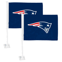 New England PatriotsPatriotsCar Flag Large 1pc 11" x 14"