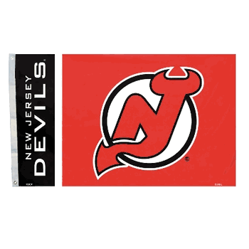 New Jersey Devils 3 Ft. X 5 Ft. Flag W/Grommetts