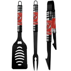 New Jersey Devils 3 pc Black Tailgater BBQ Set