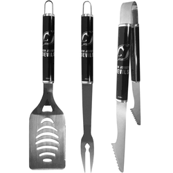New Jersey Devils 3 pc Steel BBQ Set in Black