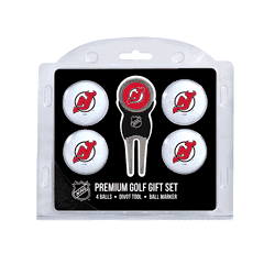 New Jersey Devils 4 Ball Gift Set + Divot Tool & Marker