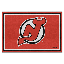 New Jersey Devils 5ft. x 8 ft. Plush Area Rug