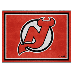 New Jersey Devils 8ft. x 10 ft. Plush Area Rug