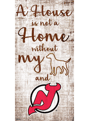 New Jersey Devils A House is not a Home Sign