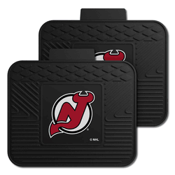 New Jersey Devils Back Seat Car Utility Mats - 2 Piece Set