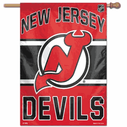 New Jersey Devils Banner 28x40 Vertical