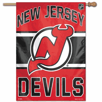 New Jersey Devils Banner 28x40 Vertical