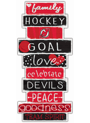 New Jersey Devils Celebrations Stack 24" Sign