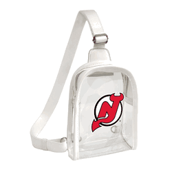 New Jersey Devils Clear Mini Sling Stadium Bag