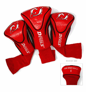 New Jersey Devils Club 3 Piece Contour Headcover Set