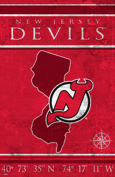 New Jersey Devils Coordinates 17x26
