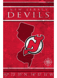 New Jersey Devils Coordinates 17x26