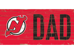 New Jersey Devils DAD 6x12 Sign