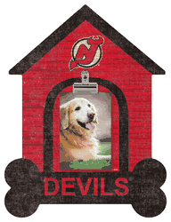 New Jersey Devils Dog Bone House Clip Frame
