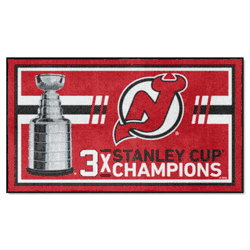 New Jersey Devils Dynasty 3ft. x 5ft. Plush Area Rug