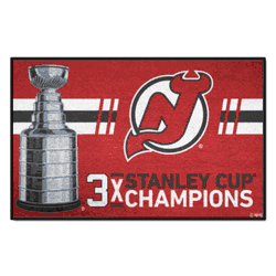 New Jersey Devils Dynasty Starter Mat Accent Rug - 19in. x 30in.