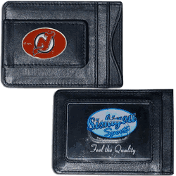 New Jersey Devils Leather Cash & Cardholder