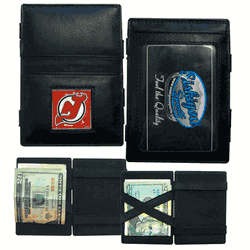 New Jersey Devils Leather Jacob's Ladder Wallet