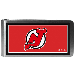 New Jersey Devils Logo Money Clips