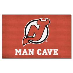 New Jersey Devils Man Cave Ulti-Mat Rug - 5ft. x 8ft.