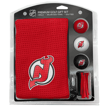 New Jersey Devils Microfiber Towel Gift Set - 16 x 40 (Colored)