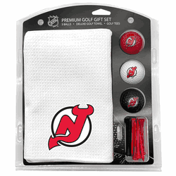 New Jersey Devils Microfiber Towel Gift Set - 16 x 40 (White)