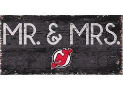 New Jersey Devils Mr. & Mrs. Sign
