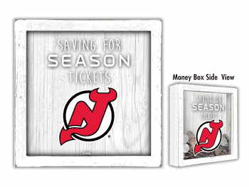 New Jersey Devils Saving for Tickets Money Box