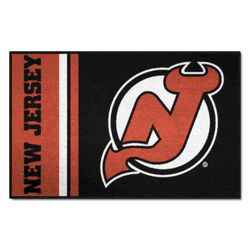 New Jersey Devils Starter Mat Accent Rug - 19in. x 30in., Uniform Design