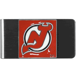 New Jersey Devils Steel Money Clip