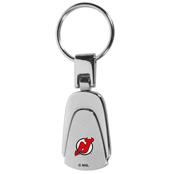 New Jersey Devils Steel Teardop Key Chain