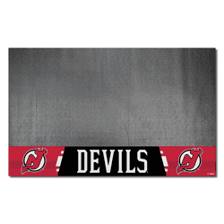 New Jersey Devils Vinyl Grill Mat - 26in. x 42in.