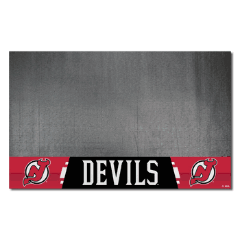 New Jersey Devils Vinyl Grill Mat - 26in. x 42in.