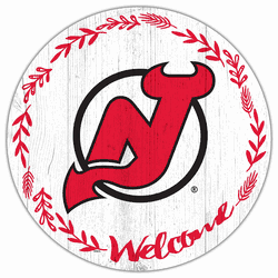 New Jersey Devils Welcome 12in Circle