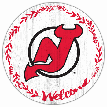New Jersey Devils Welcome 12in Circle