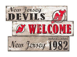 New Jersey Devils Welcome 3 Plank