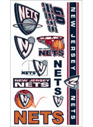 New Jersey Nets Temporary Tattoos