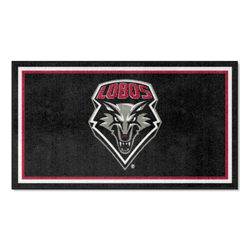 New Mexico Lobos 3ft. x 5ft. Plush Area Rug