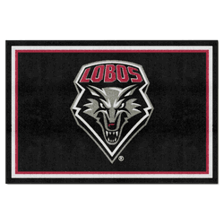 New Mexico Lobos 5ft. x 8 ft. Plush Area Rug