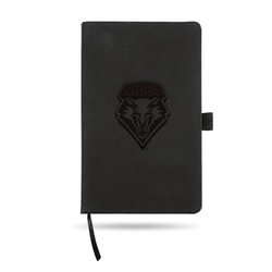 New Mexico Lobos Black - Primary Laser Engraved Small Notepad