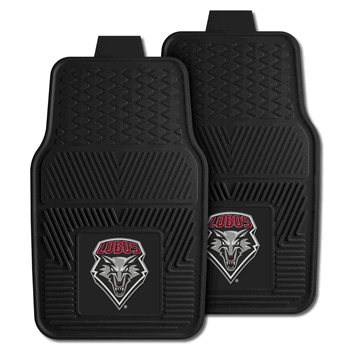 New Mexico Lobos Heavy Duty Car Mat Set - 2 Pieces