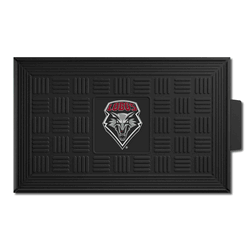 New Mexico Lobos Heavy Duty Vinyl Medallion Door Mat - 19.5in. x 31in.