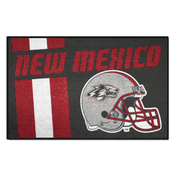 New Mexico Lobos Starter Mat Accent Rug - 19in. x 30in. Uniform Design