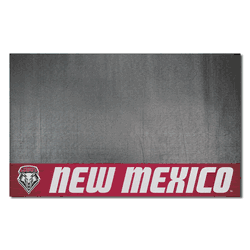 New Mexico Lobos Vinyl Grill Mat - 26in. x 42in.