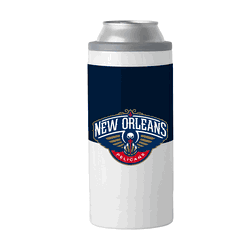 New Orleans Pelicans 12oz Colorblock Slim Can Coolie